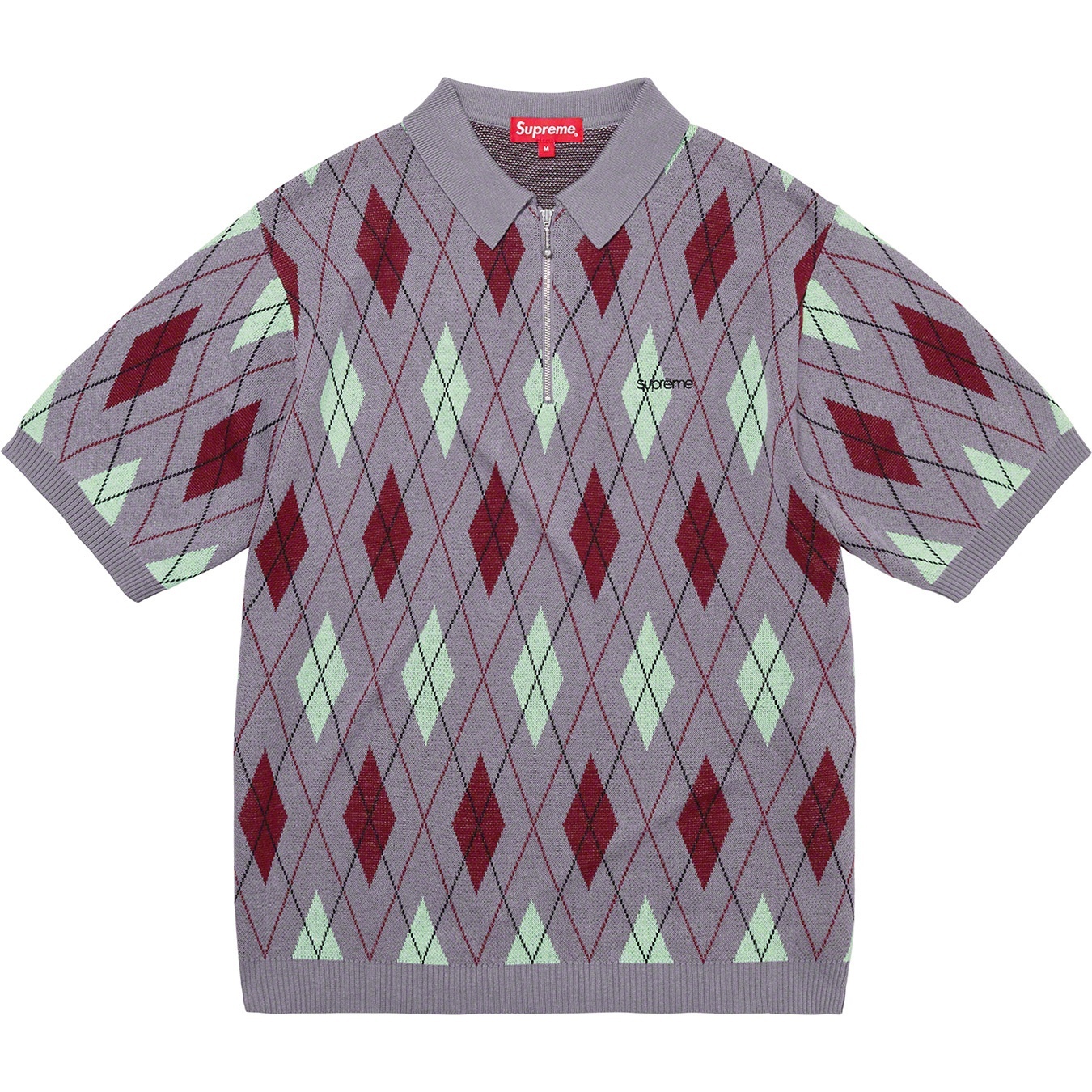 Argyle Zip Polo view 8